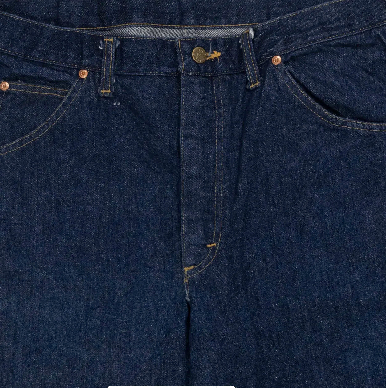 70s~「Lee」Denim pants|1970年代「リー」濃紺デニムパンツ
