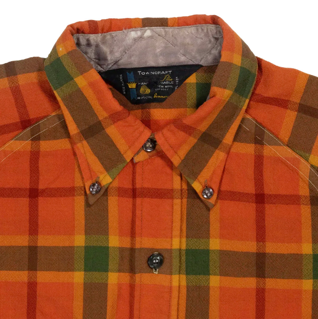 60s 「Town craft」 button down shirt|1960年代「タウンクラフト」ボタンダウンシャツ