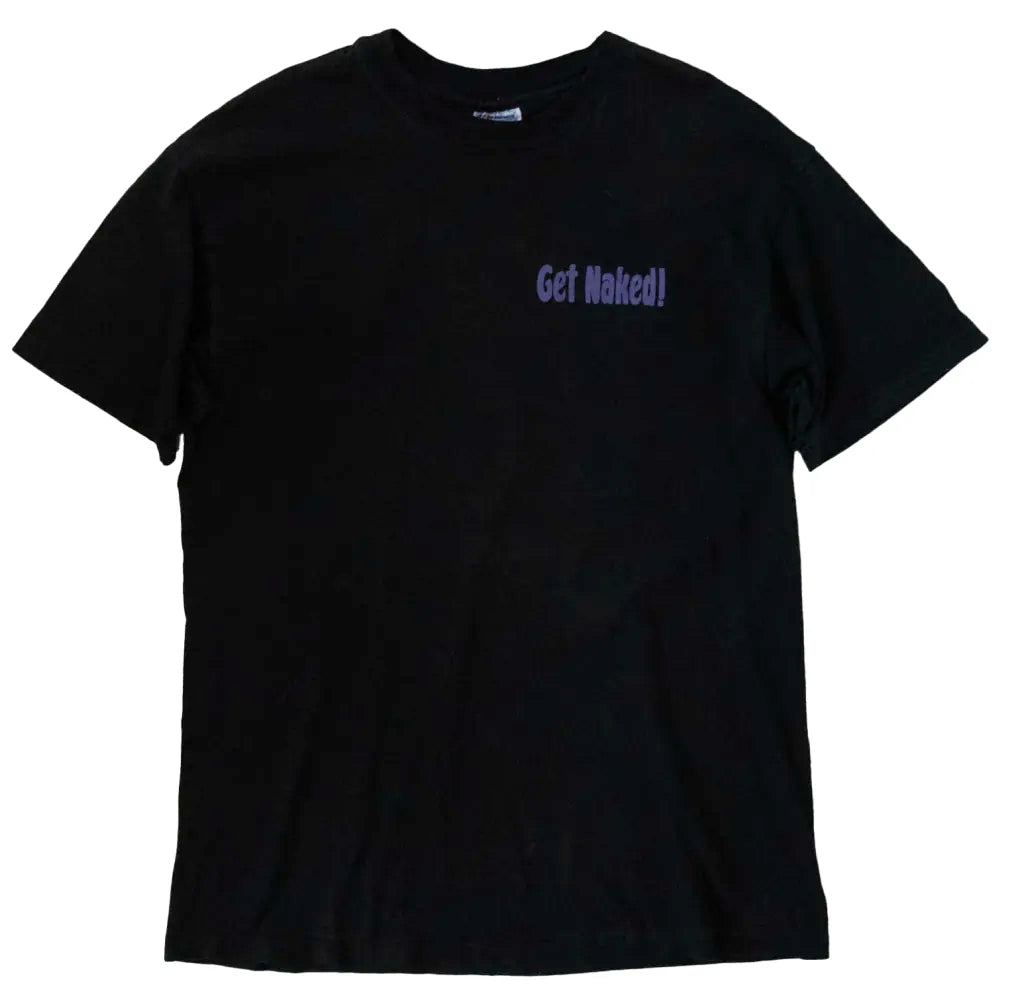 90s 「Hanes」Get Naked T-shirt|1990年代「ヘインズ」ゲットネイキッドTシャツ