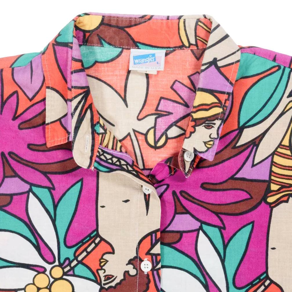70s「Wrangler」Multi color shirt|1970年代「ラングラー」マルチカラーシャツ