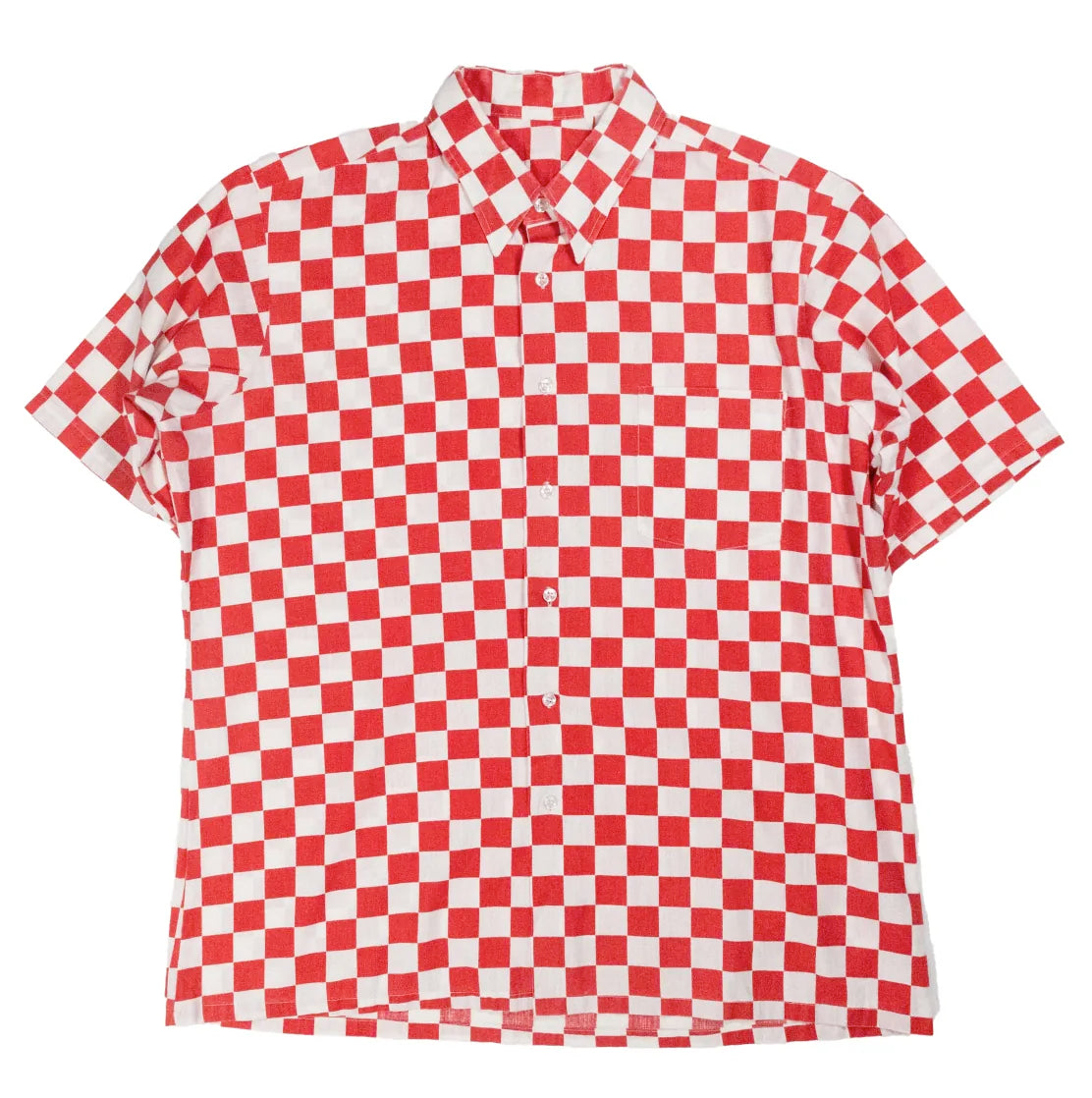 70s「unknown」Box check shirt|1970年代「ブランド不明」ボックスチェックシャツ