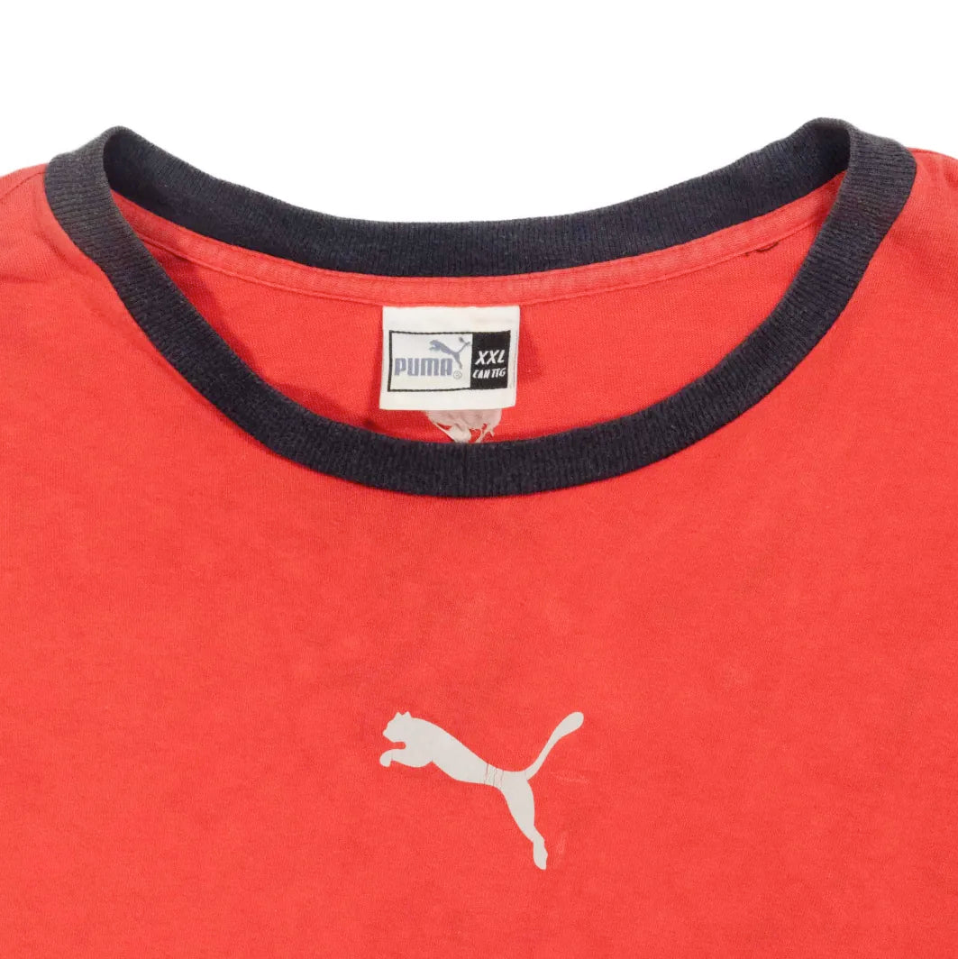 90s 「PUMA」number7 ringer T-shirt|1990年代「プーマ」リンガーTシャツ 背番号7