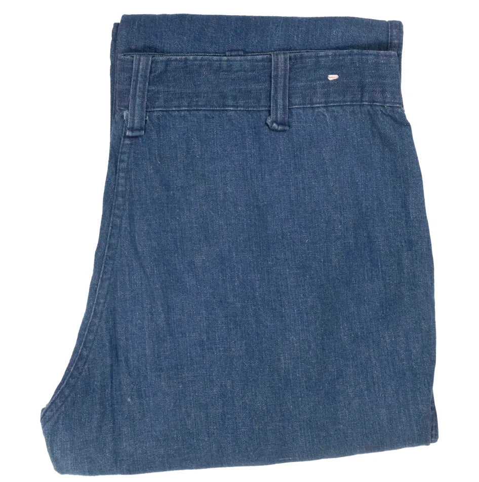 50s 「unknown」3pocket Denim flare pants|1950年代「ブランド不明」3ポケットデニムパンツ