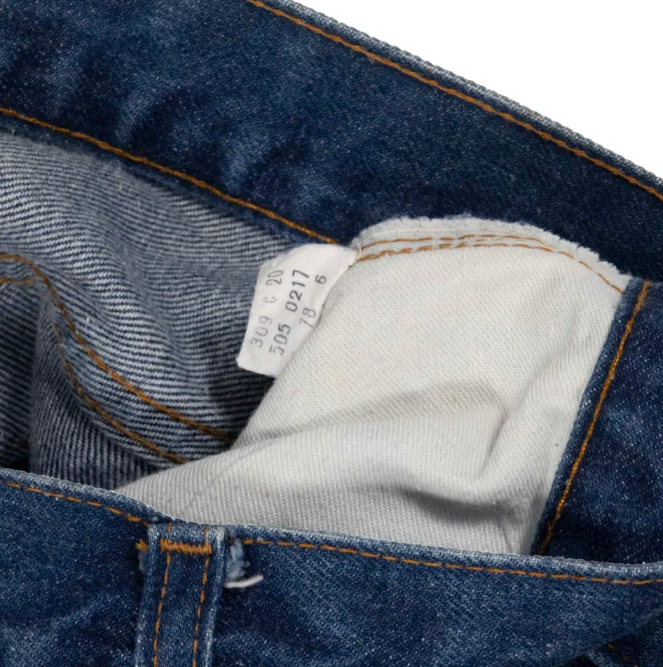 70s~ 「Levis 505」Denim pants|1970年代~「リーバイス505」デニムパンツ