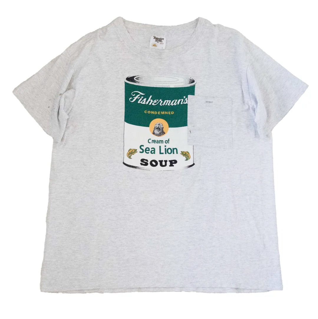 90s 「TENNESSEE RIVER」Sea Lion Soup T-shirt|1990年代「テネシー川」アシカのスープTシャツ
