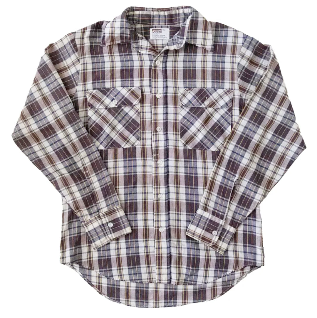 70s 「Montgomery WARD」 check shirt|1970年代「モンゴメリーワード」チェックシャツ