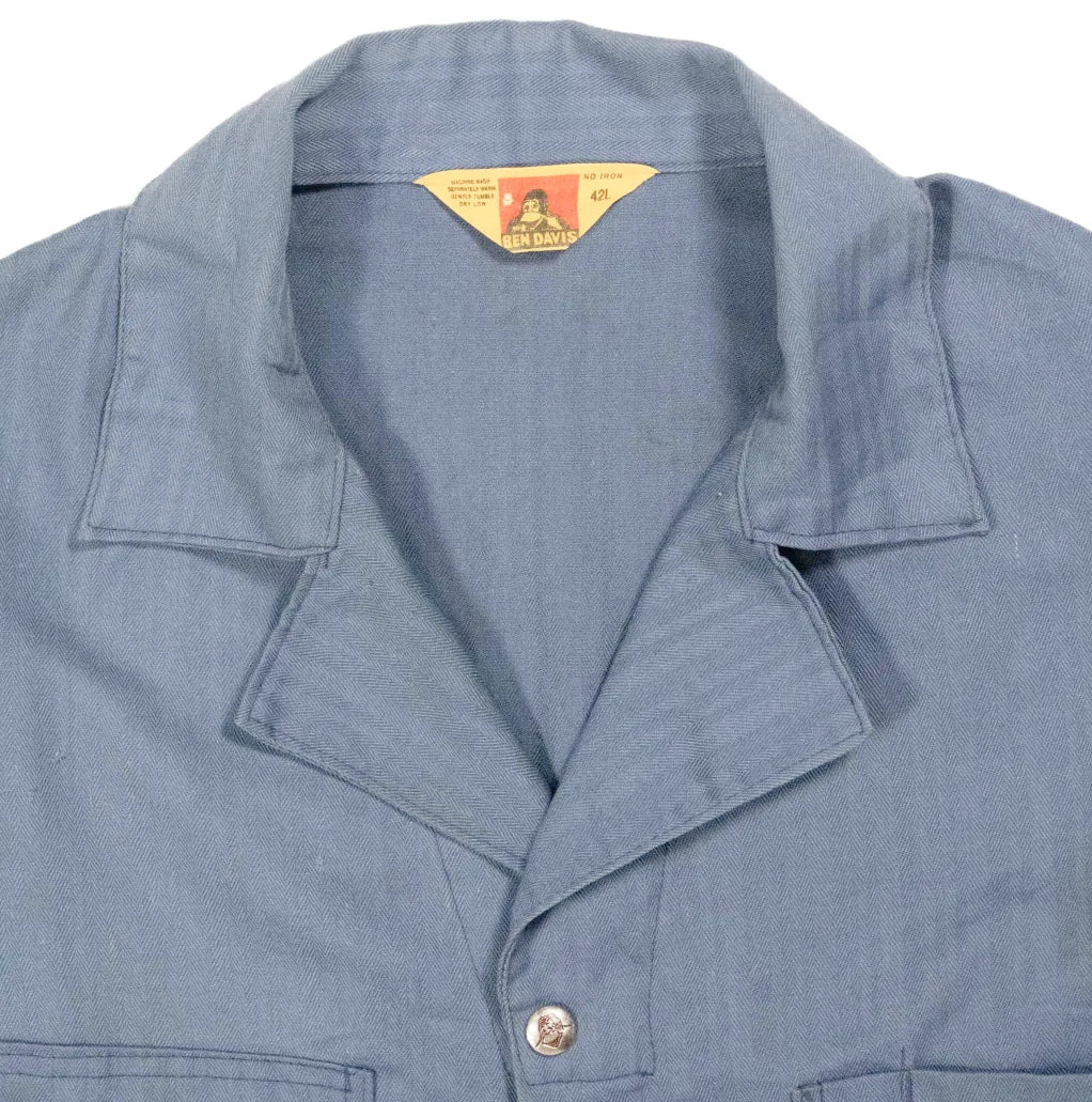 70s~「Ben davis」HBT All-in-one|1970年代「ベンデイビス」ヘリンボーン オールインワン