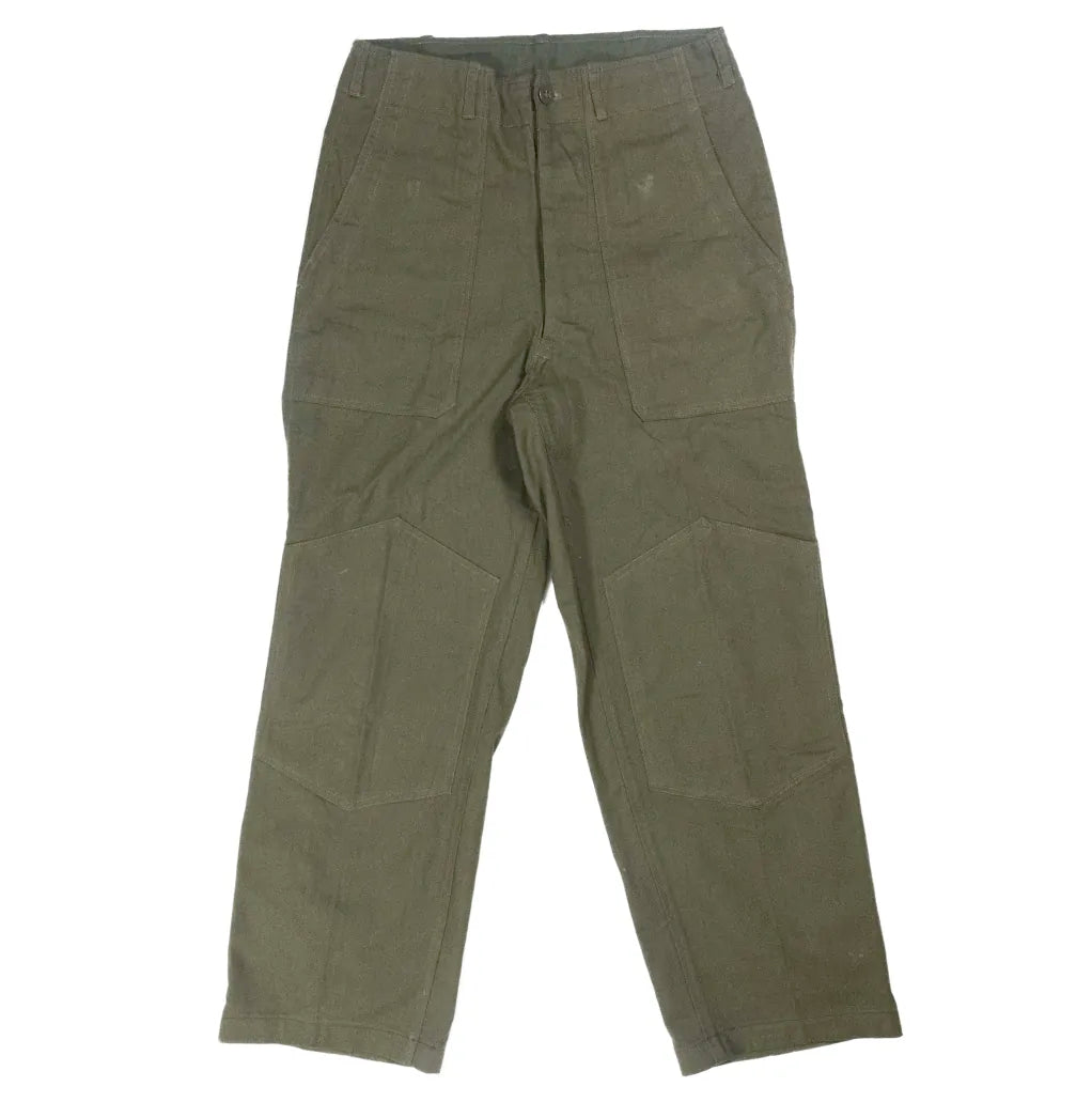 80s~「Korean Army」HBT baker pants|1980年代~「韓国軍」ヘリンボーンベイカーパンツ