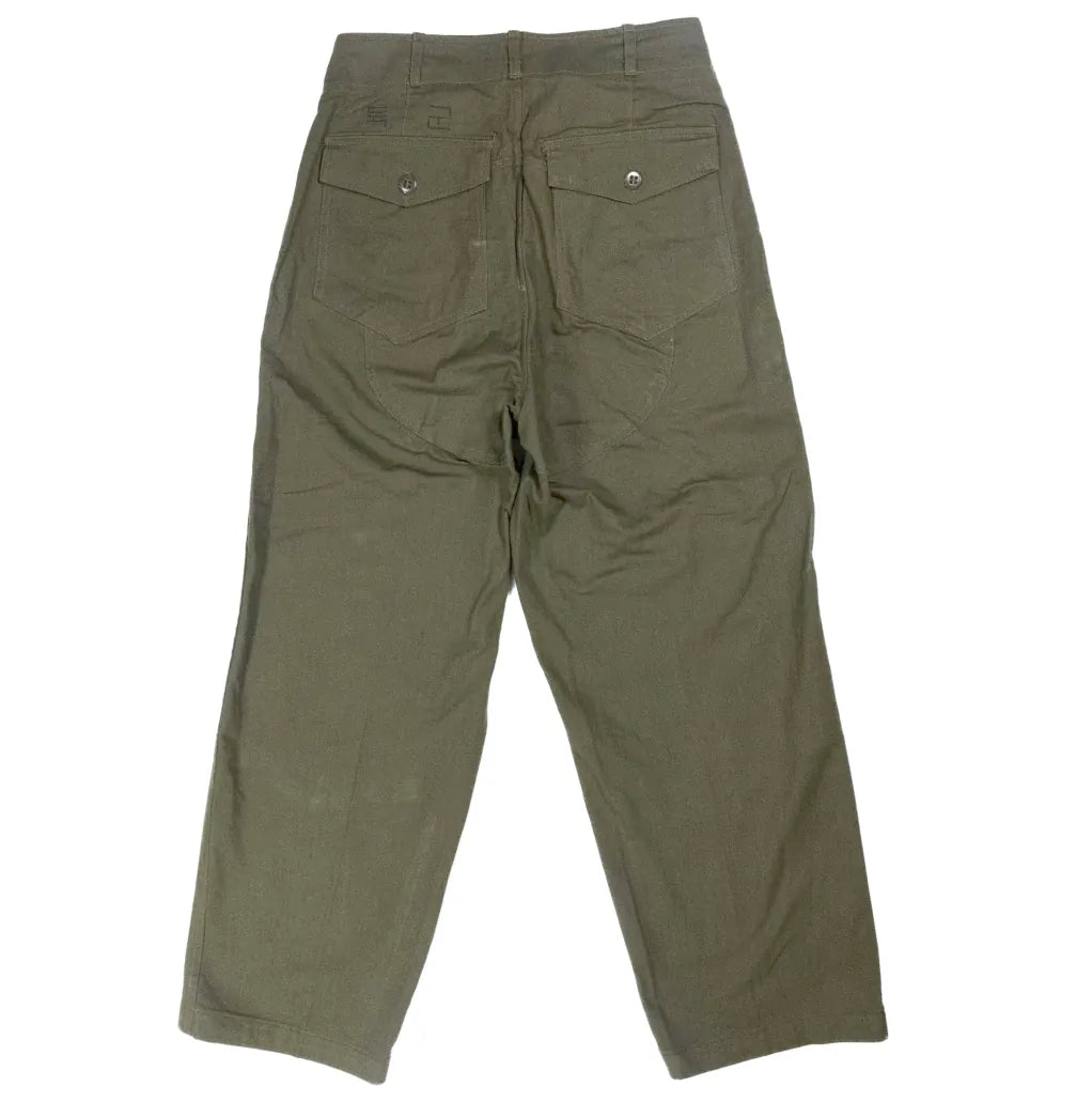 80s~「Korean Army」HBT baker pants|1980年代~「韓国軍」ヘリンボーンベイカーパンツ