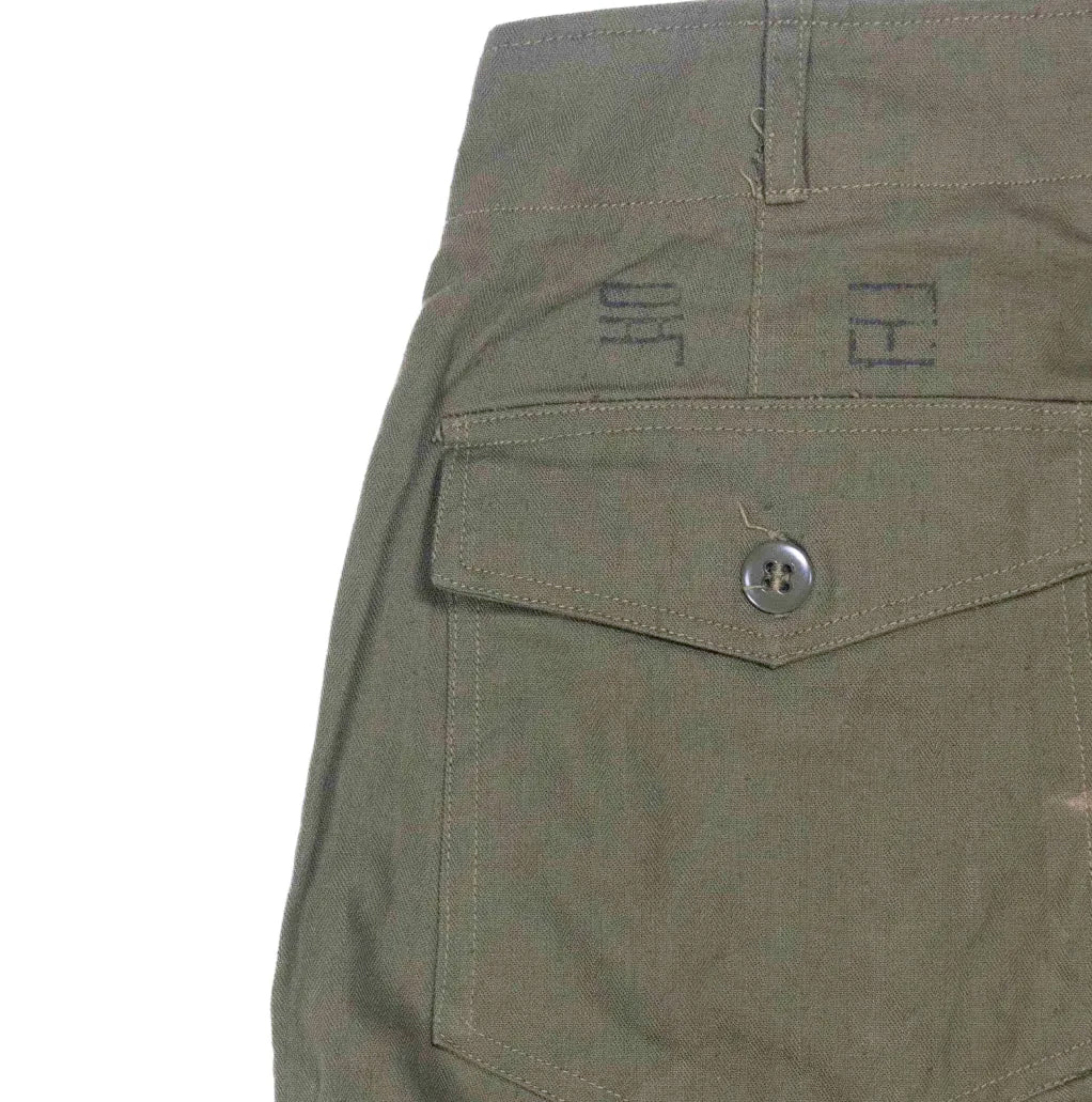 80s~「Korean Army」HBT baker pants|1980年代~「韓国軍」ヘリンボーンベイカーパンツ