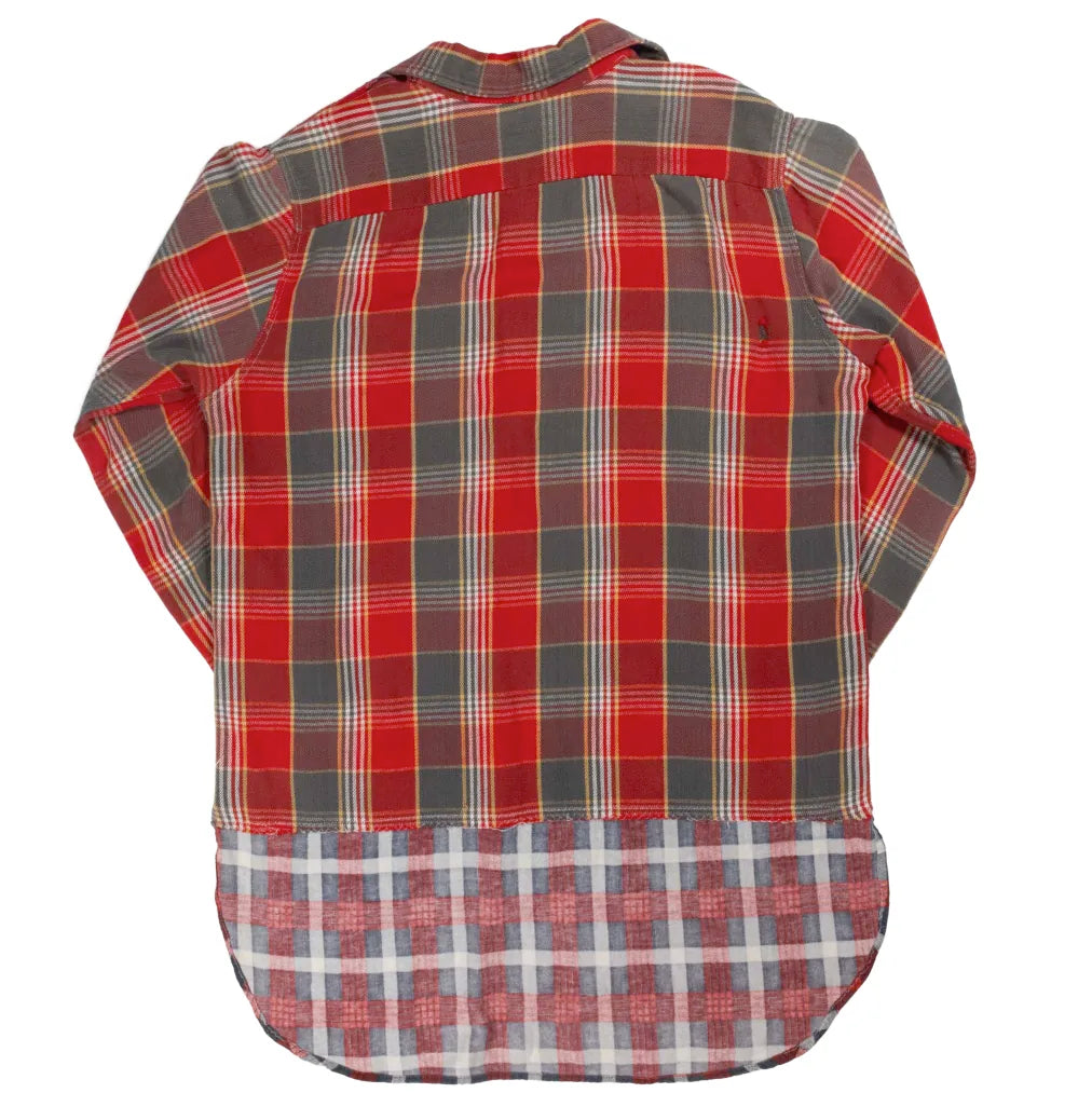 60s~70s 「A cone fabric」print flannel shirt|1960年代~1970年代「コーンファブリック」プリントネルシャツ