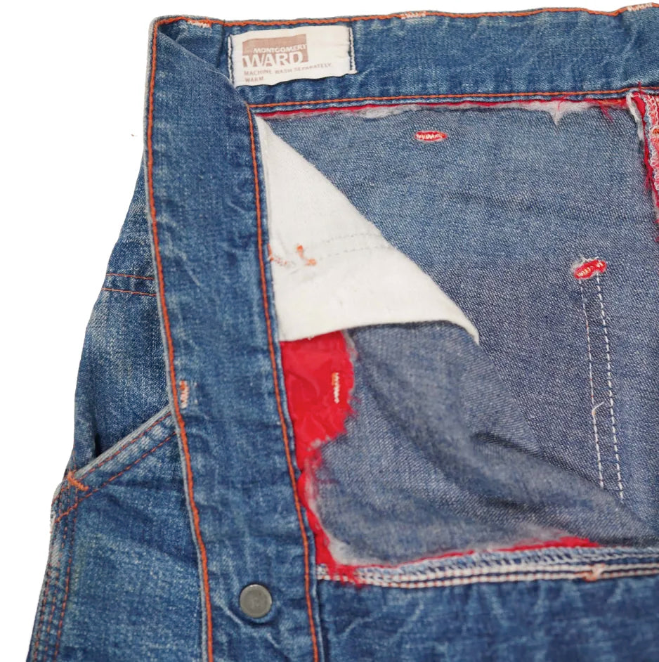 60s 「Montgomery WARD」Painter pants|1960年代「モンゴメリーワード」ペインターデニムパンツ