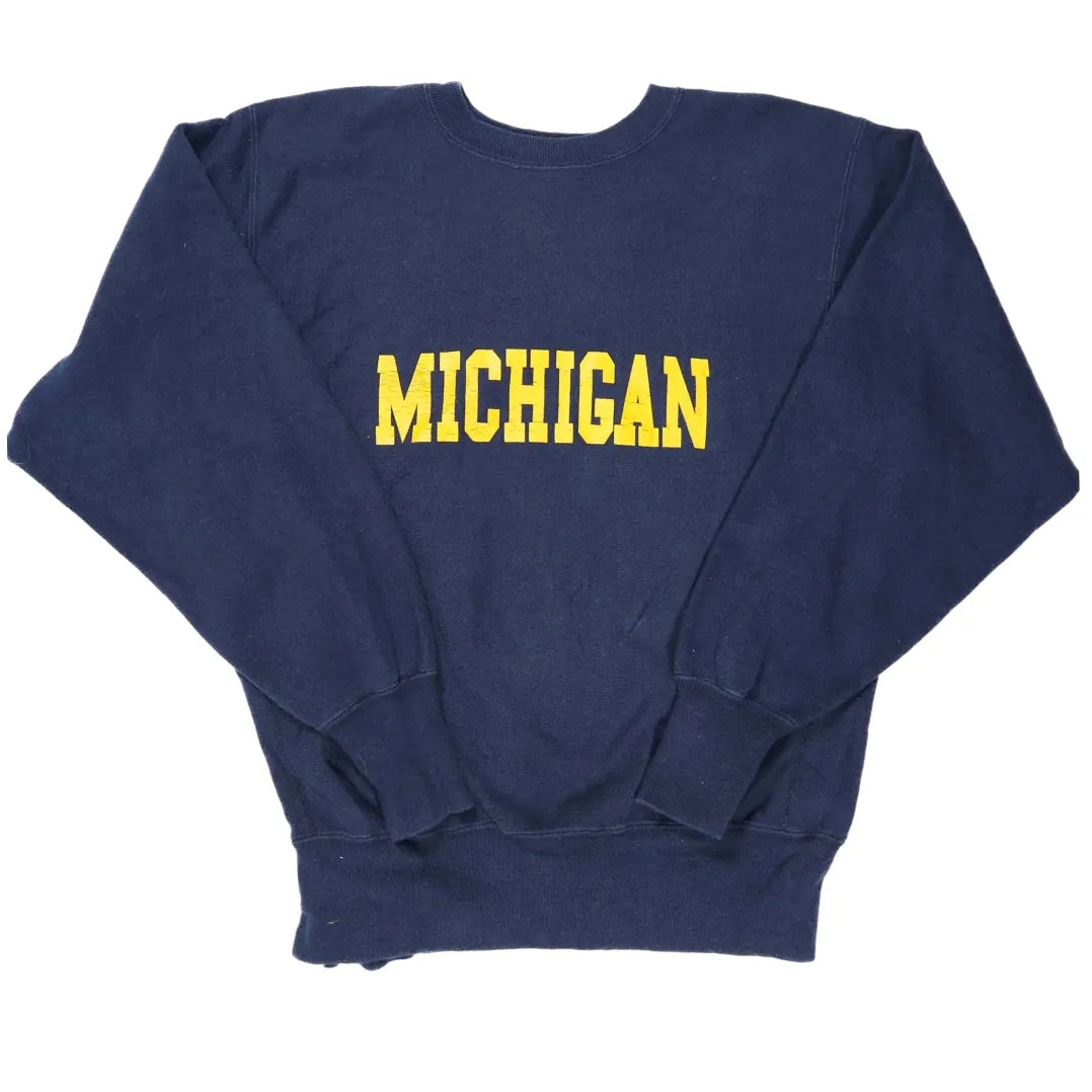 90s 「Champion」Michigan reverse wave sweat|1990年代「チャンピオン」ミシガン リバースウィーブスウェット