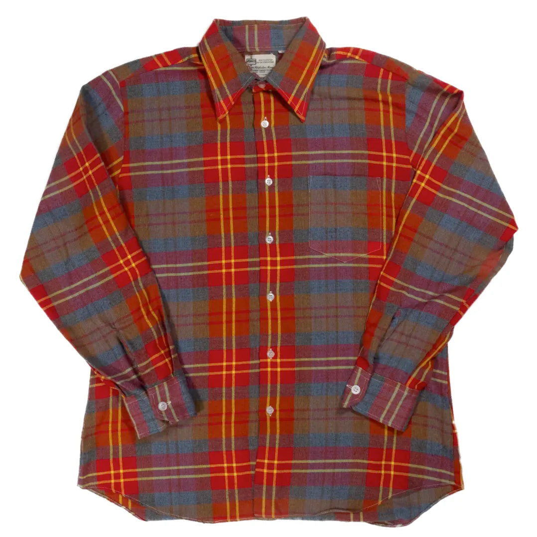 70s 「K mart」frannel shirt|1970年代「ケーマート」ネルシャツ