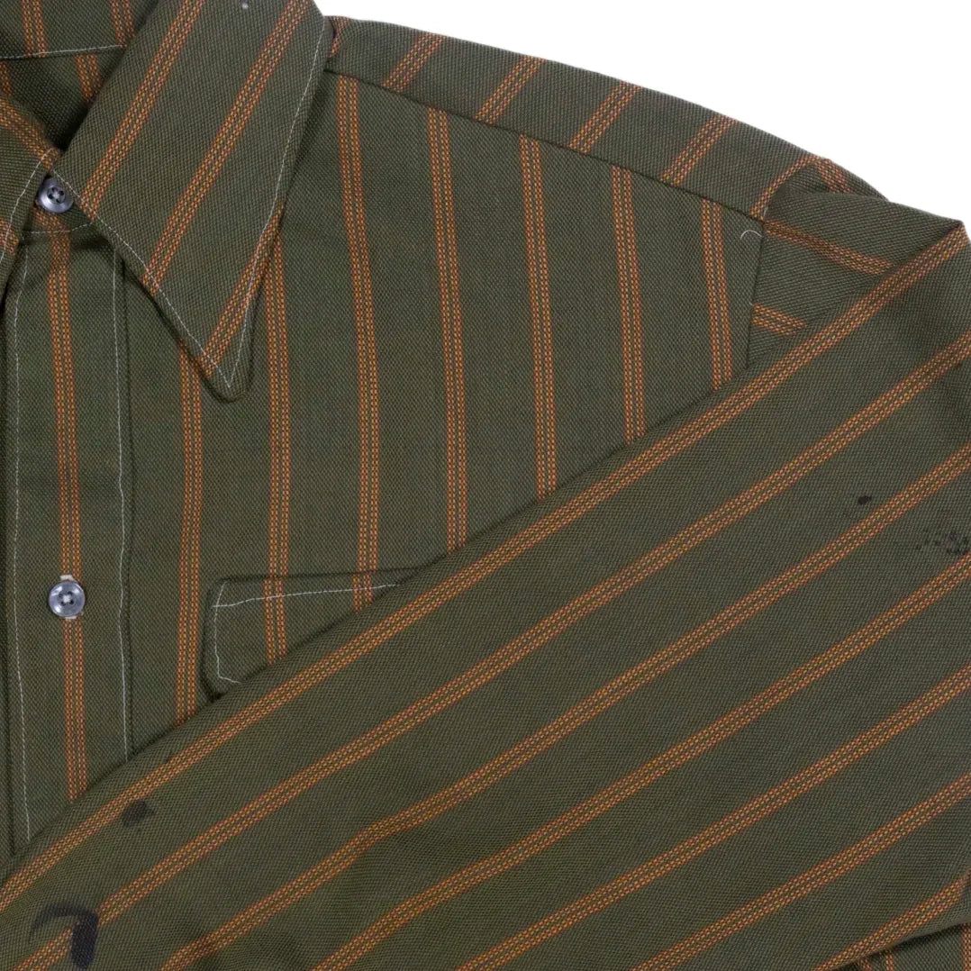 70s 「unknown」Stripe shirt|1970年代「ブランド不明」」ストライプシャツ