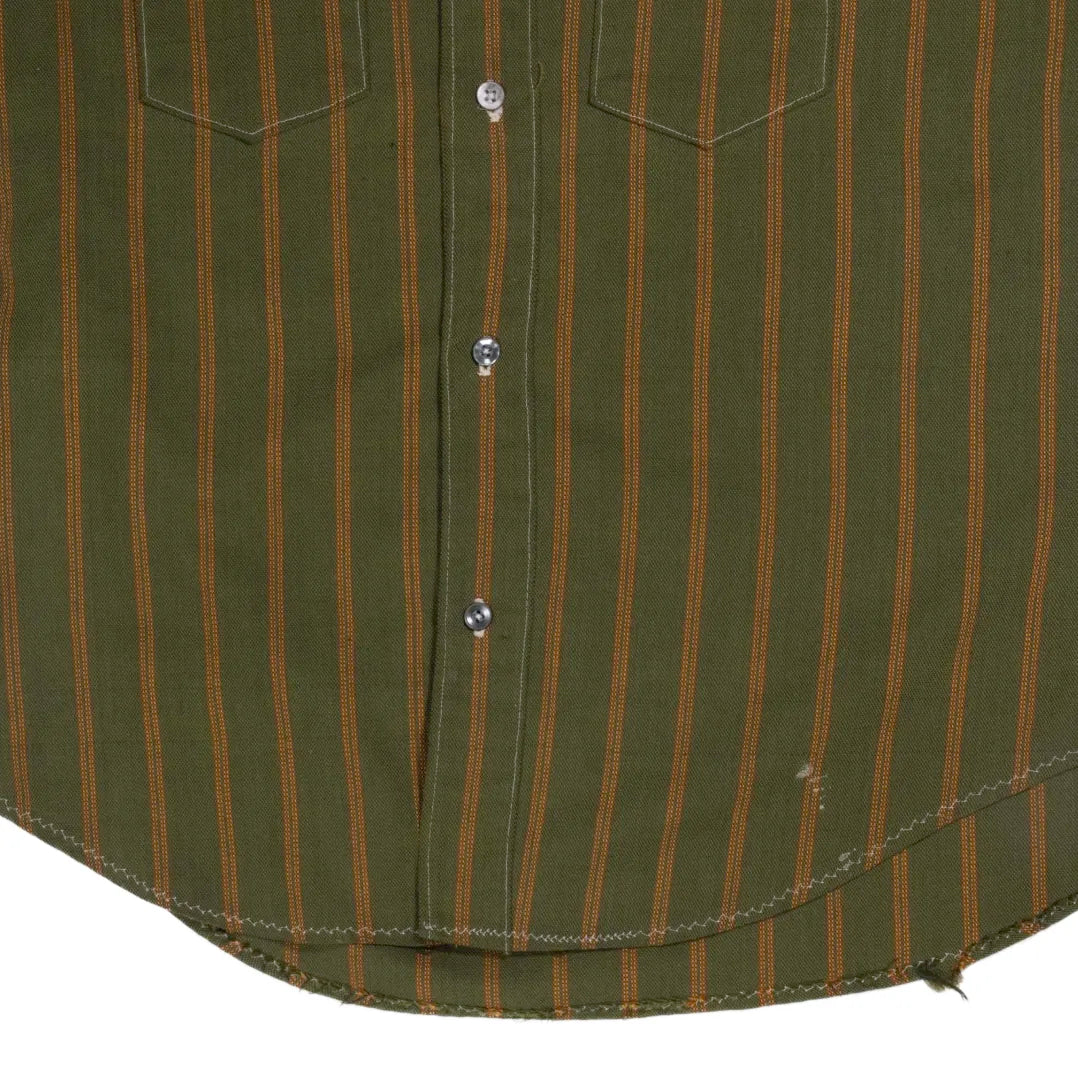 70s 「unknown」Stripe shirt|1970年代「ブランド不明」」ストライプシャツ
