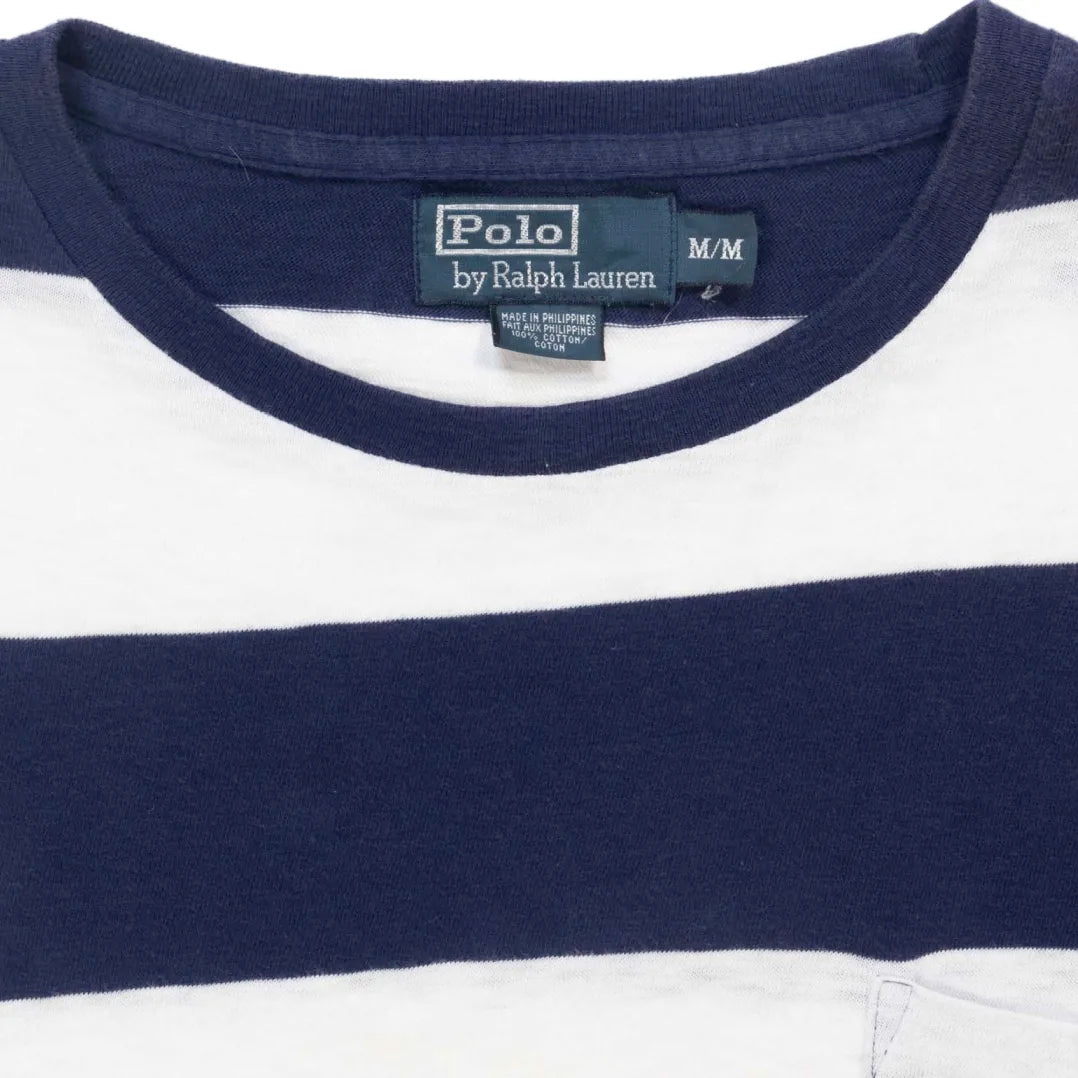 00s「Ralph Lauren」Border Long T-shirt|2000年代「ラルフローレン」ボーダーロングTシャツ