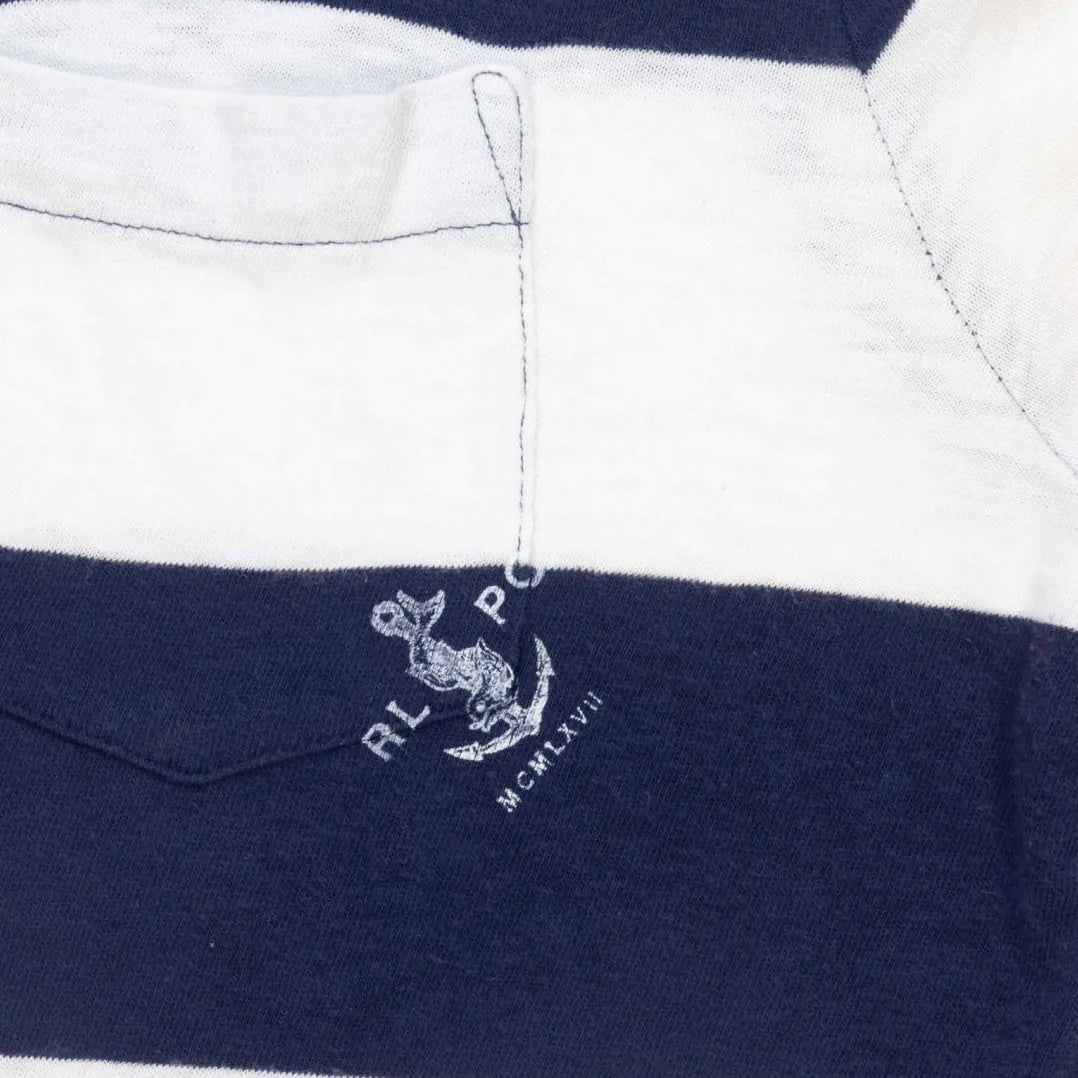 00s「Ralph Lauren」Border Long T-shirt|2000年代「ラルフローレン」ボーダーロングTシャツ
