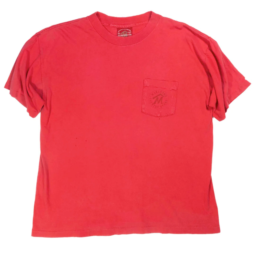 90s「Marlboro country store」Pocket T-shirt|1990年代「マールボロ カントリーストア」ポケットTシャツ