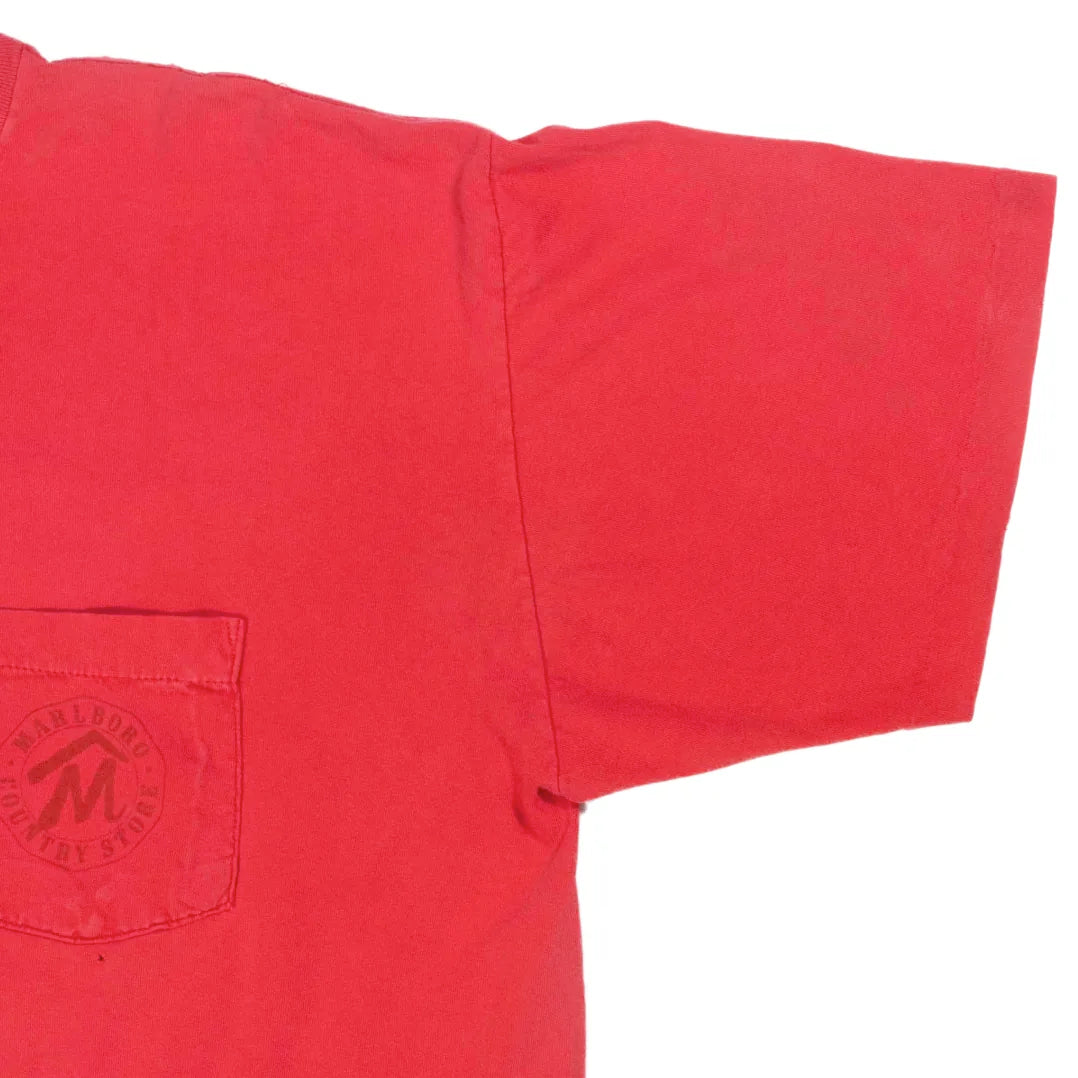 90s「Marlboro country store」Pocket T-shirt|1990年代「マールボロ カントリーストア」ポケットTシャツ