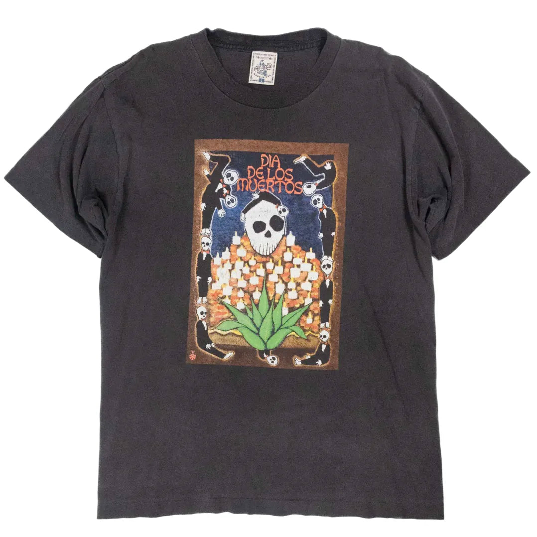 90s「Alore」Skull Print T-shirt|1990年代「アローレ」スカルプリントTシャツ