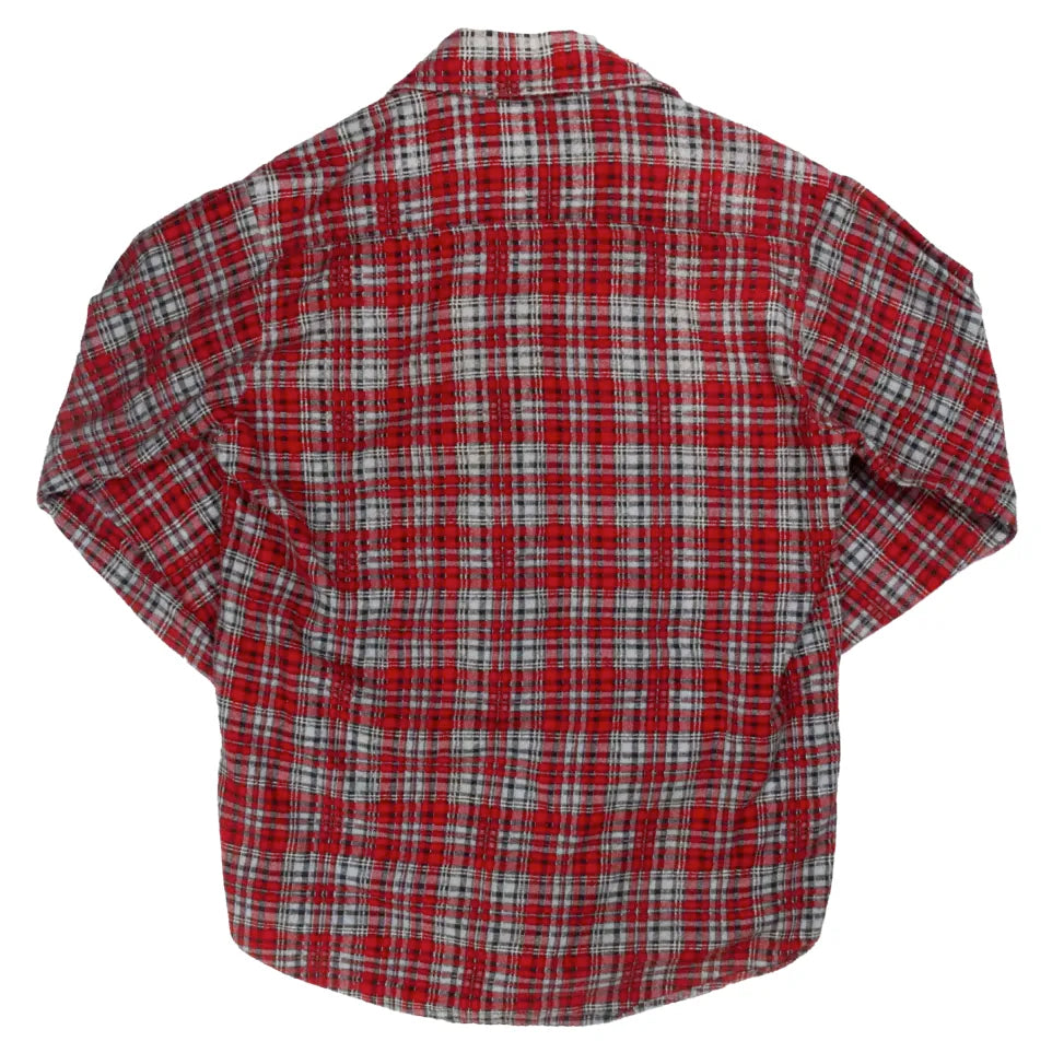 60s~「unknown」print frannel shirt|1960年代~「ブランド不明」プリントネルシャツ