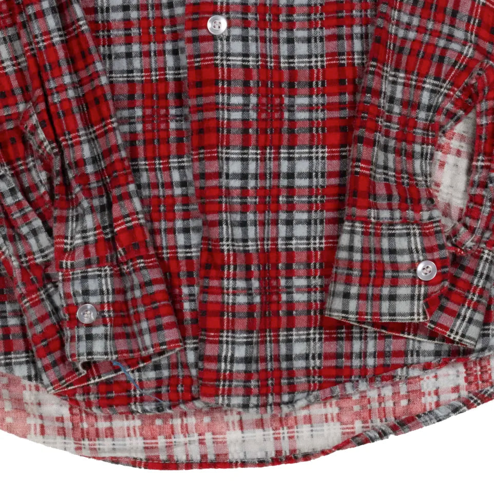 60s~「unknown」print frannel shirt|1960年代~「ブランド不明」プリントネルシャツ