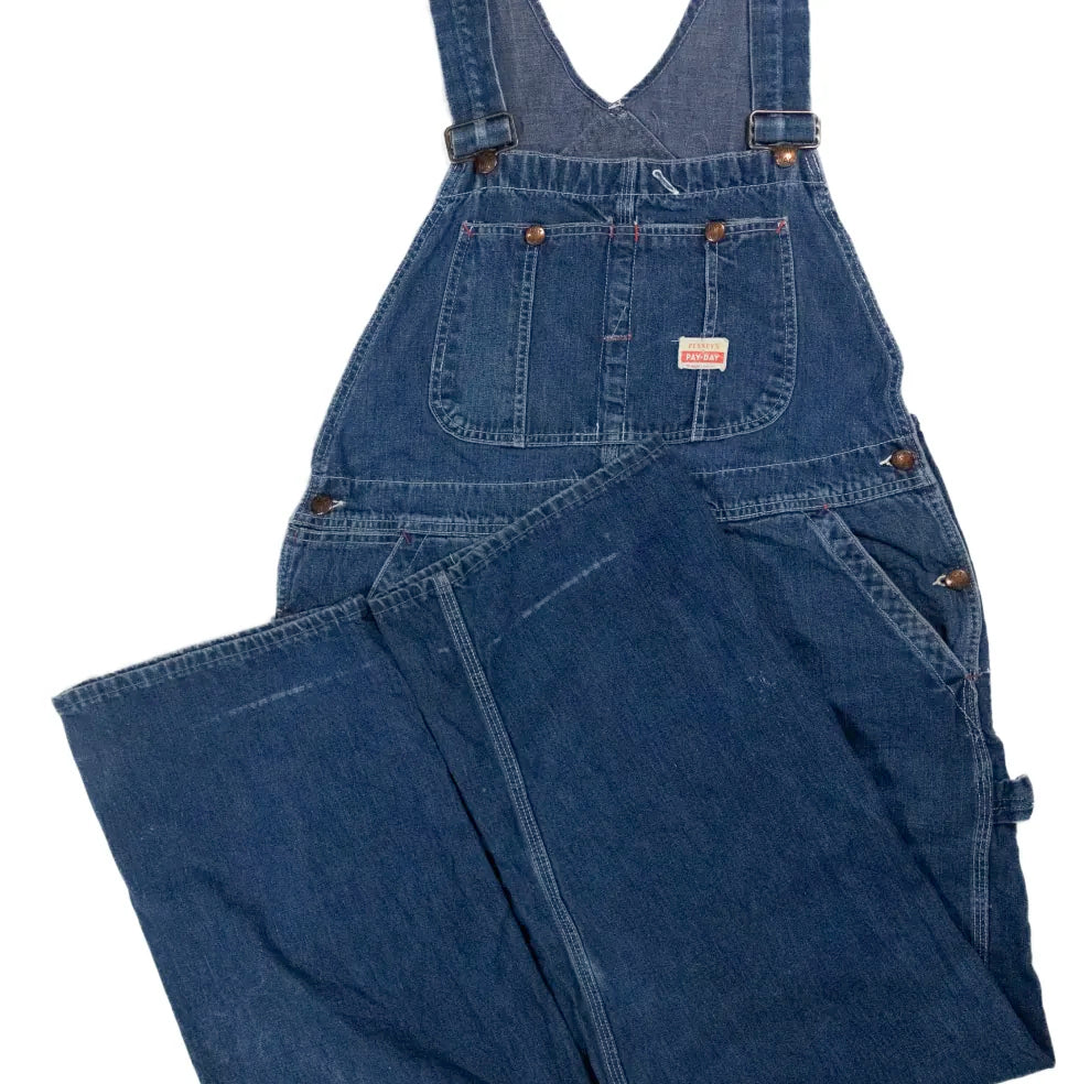50s「PAYDAY」overalls|1950年代「ペイデイ」オーバーオール
