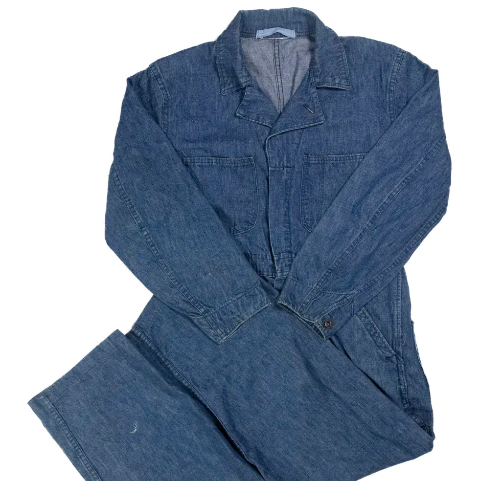 60s~「unknown」Denim all-in-one|1960年代~「ブランド不明」デニムオールインワン