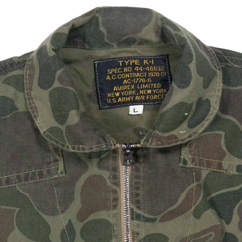 70s「US.Army」Duck hunter camo All-in-one|1970年代「アメリカ軍」ダックハンターカモ オールインワン