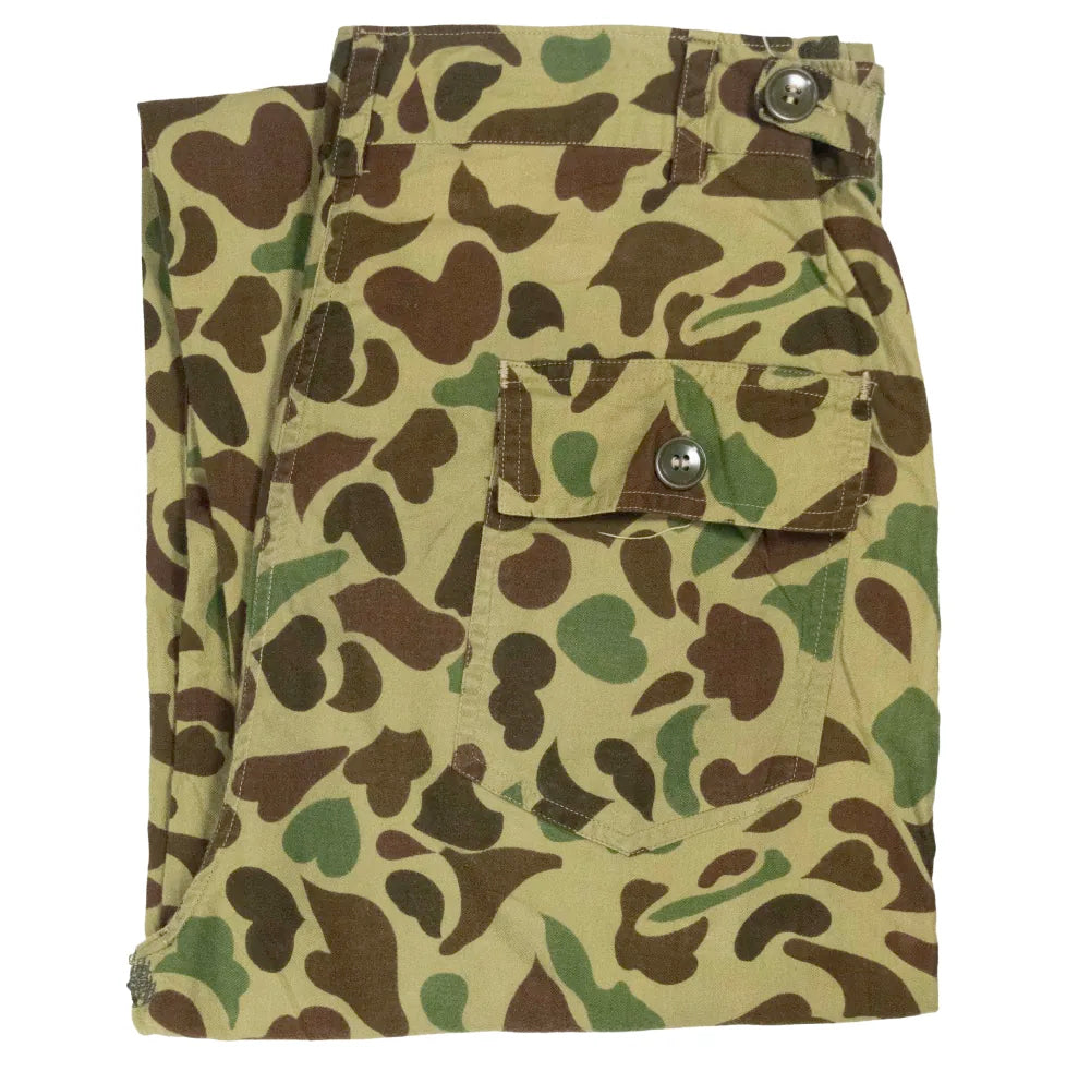 50s「Duck hunter camouflage」Baker pants|1950年代「ダックハンターカモフラージュ」ベイカーパンツ