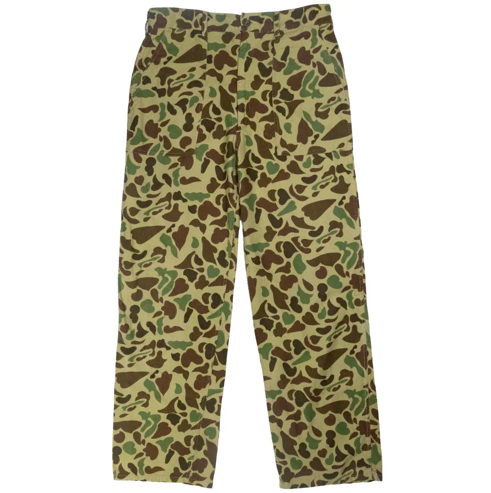 50s「Duck hunter camouflage」Baker pants|1950年代「ダックハンターカモフラージュ」ベイカーパンツ