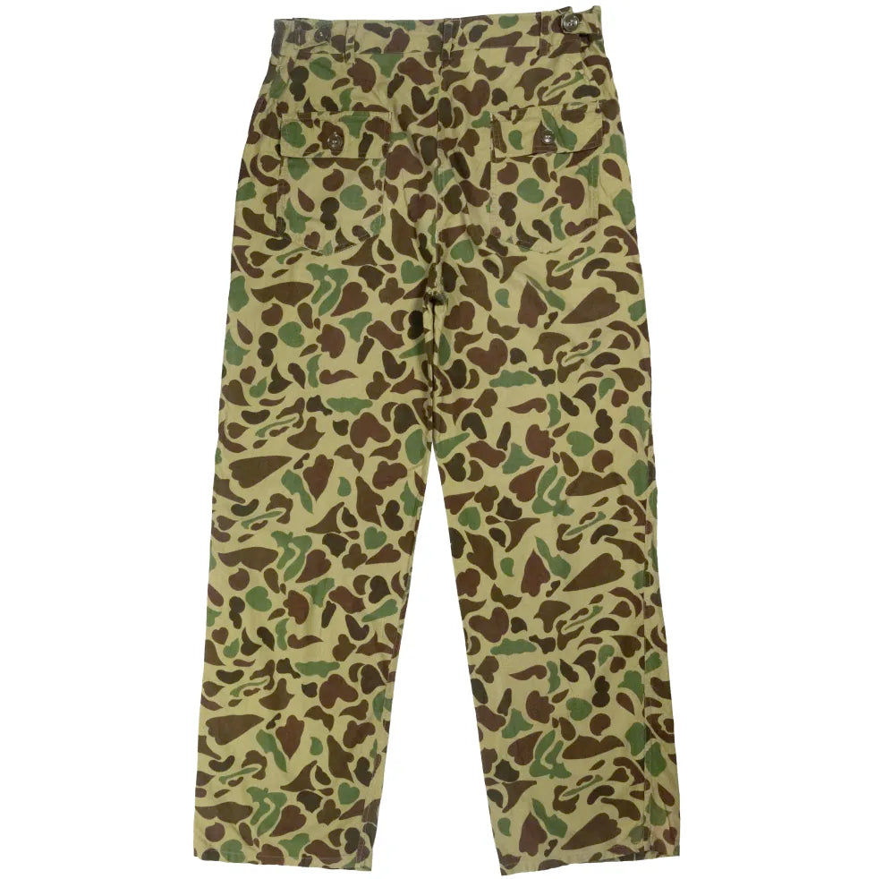 50s「Duck hunter camouflage」Baker pants|1950年代「ダックハンターカモフラージュ」ベイカーパンツ