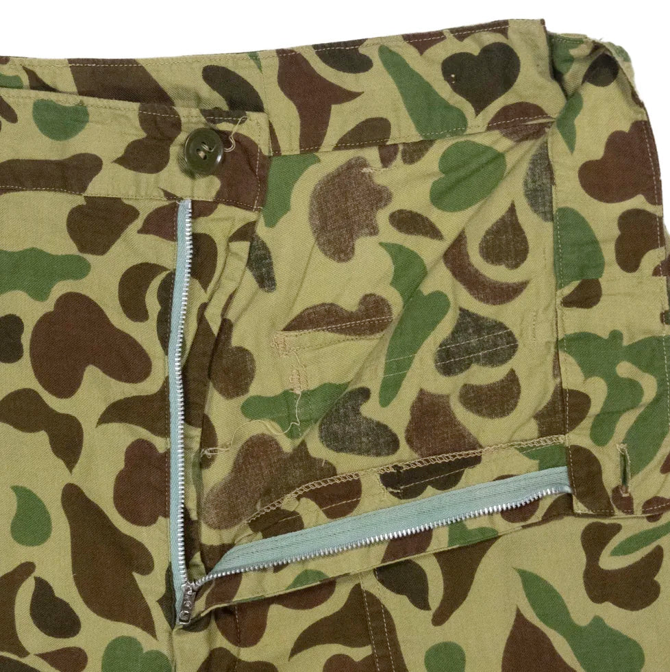 50s「Duck hunter camouflage」Baker pants|1950年代「ダックハンターカモフラージュ」ベイカーパンツ