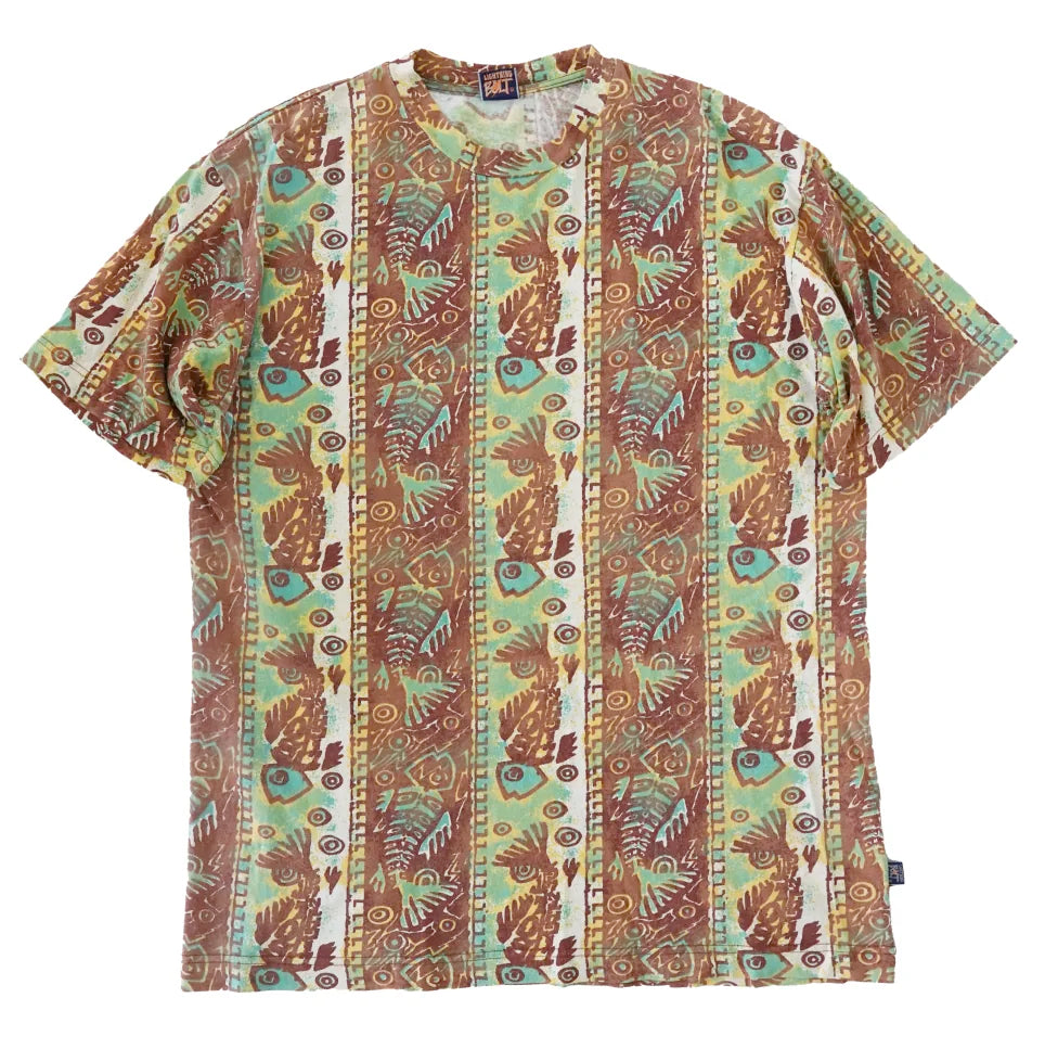 90s 「Lightning Bolt」All-over pattern T-shirt|1990年代「ライトニングボルト」総柄Tシャツ
