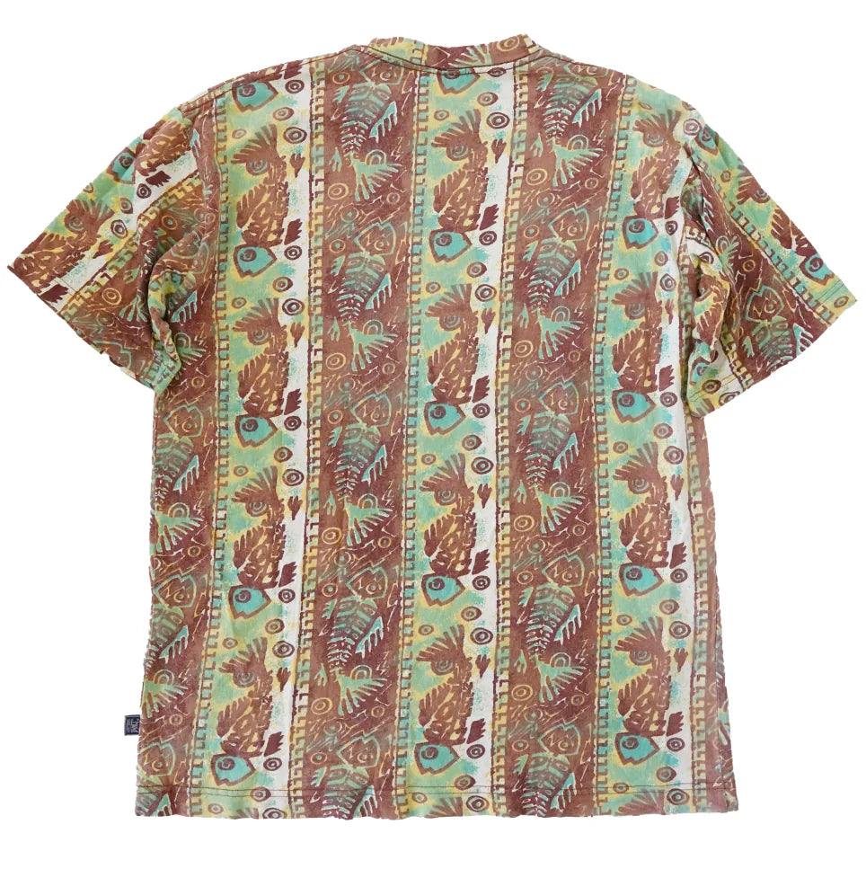 90s 「Lightning Bolt」All-over pattern T-shirt|1990年代「ライトニングボルト」総柄Tシャツ
