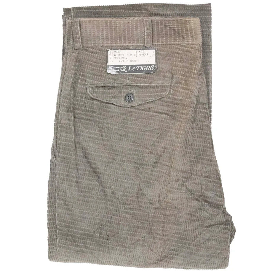 80s「Le TIGRE」Dead stock corduroy pants|1980年代「ル ティグレ」デッドストック コーデュロイパンツ