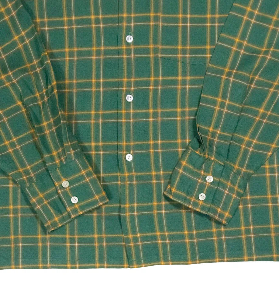 70s「Sportswear」check shirt|1970年代「スポーツウェア」チェックシャツ
