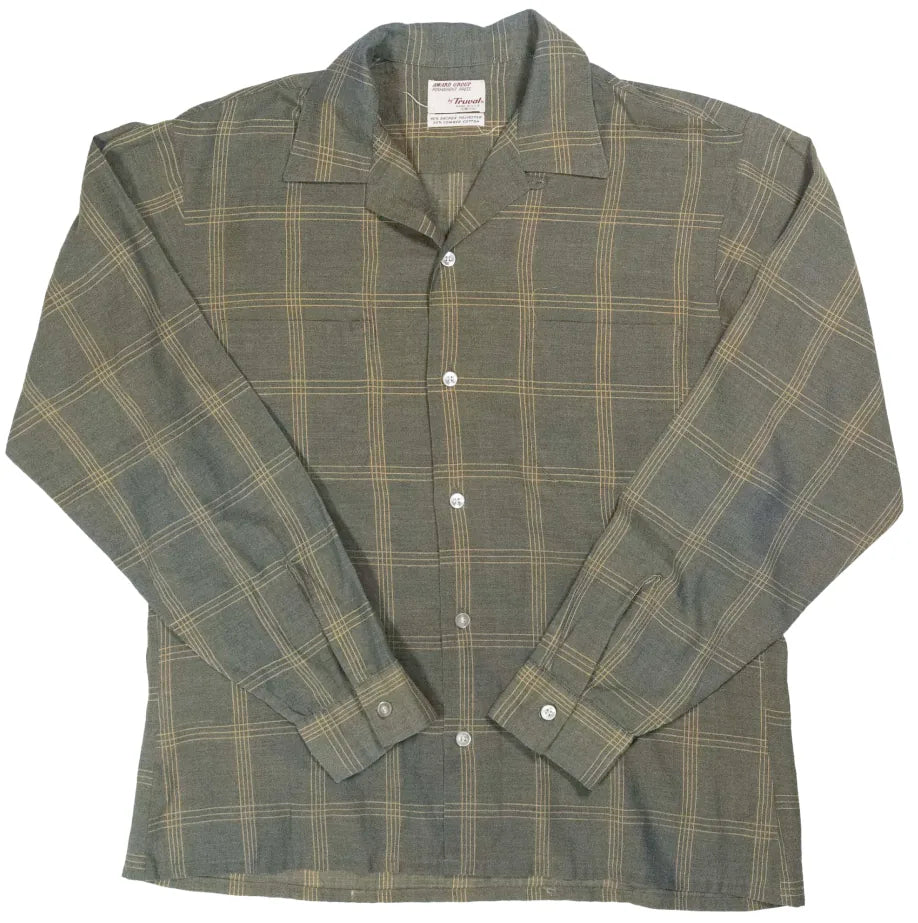 60s~70s「Truval」check shirt|1960年代~1970年代「トゥルーヴァル」チェックシャツ