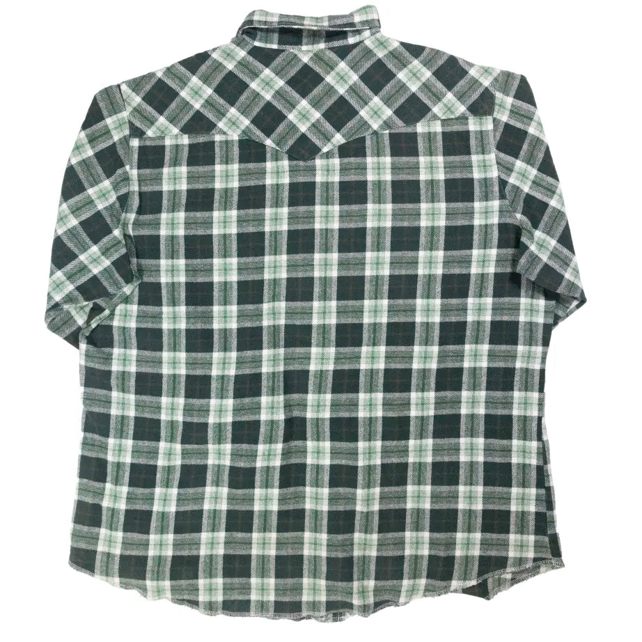 90s「Wrangler」Heavy flannel shirt|1990年代「ラングラー」ヘビーネルシャツ
