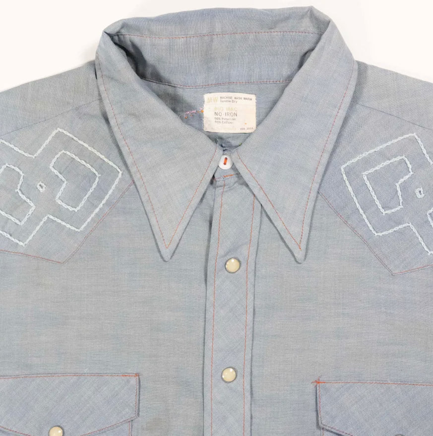 70s「BIG MAC」custom western shirt|1970年代「ビッグマック」カスタムウエスタンシャツ