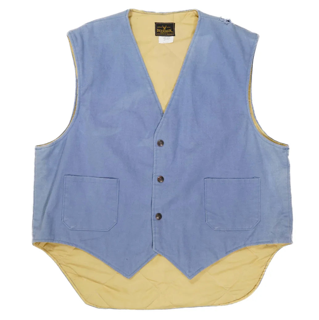 70s「DEER SKIN」Vest|1970年代「デアスキン」ベスト
