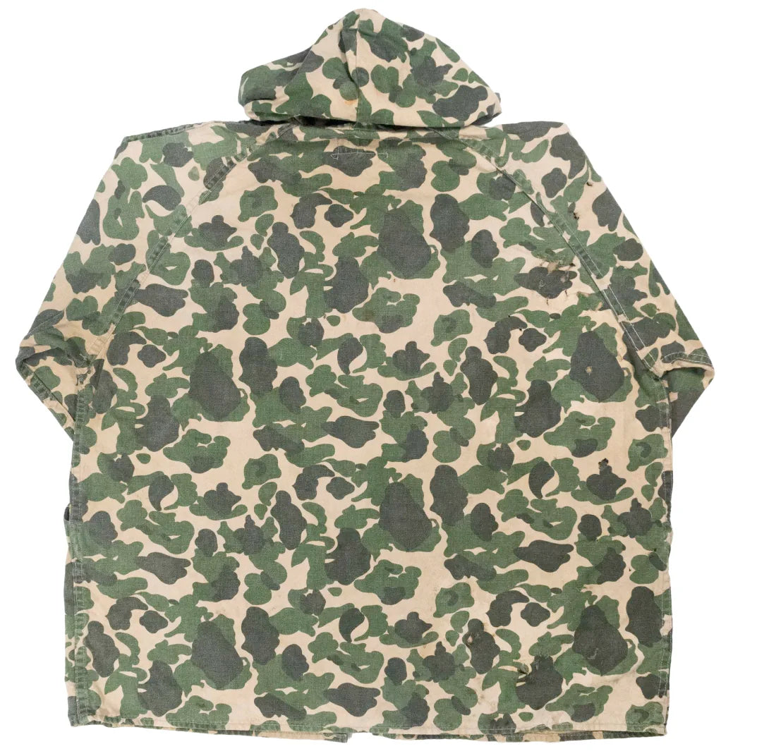50s~60s「Bullseye Bill」Duck hunter camouflage hoodie|1950年代~1960年代「ブルズアイブル」ダックハンターカモパーカー