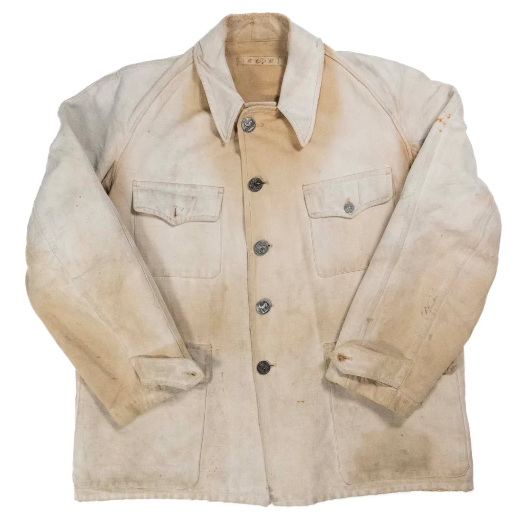 30s「French vintage」Animal button Hunting jacket｜1930年代「フランスヴィンテージ」アニマルボタン  ハンティングジャケット