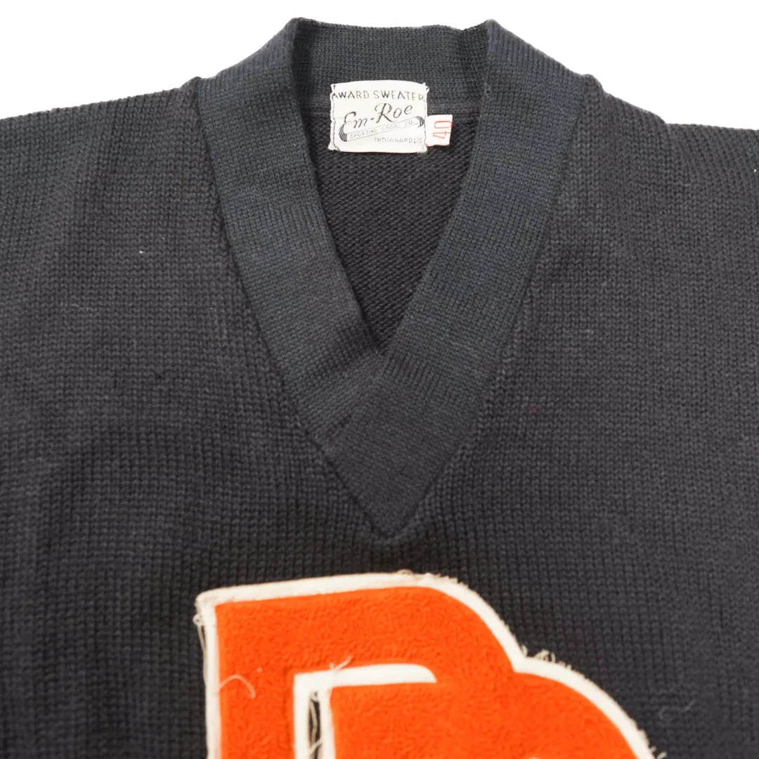 60s 「Em Roe」Lettered knit|1960年代「Em Roe」レタードニット