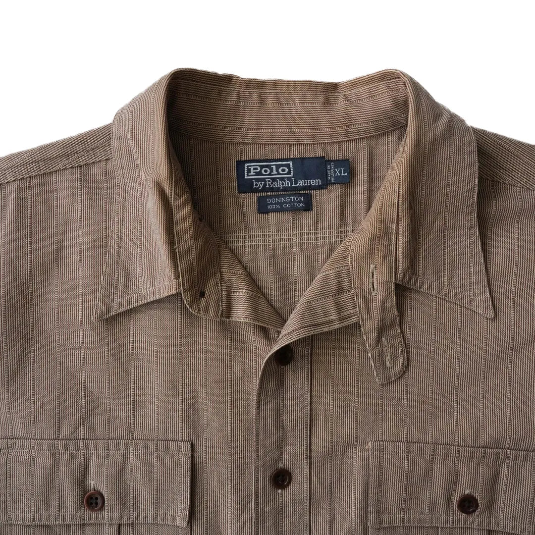 90s~「Ralph Lauren」Work shirt|1990年代~「ラルフローレン」ワークシャツ