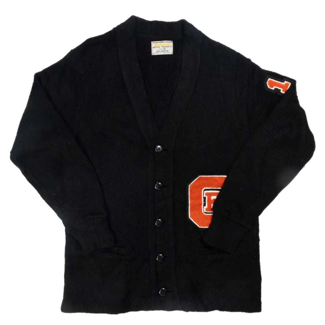 70s 「Bristol products」Lettered knit|1970年代「ブリストールプロダクト」レタードニット