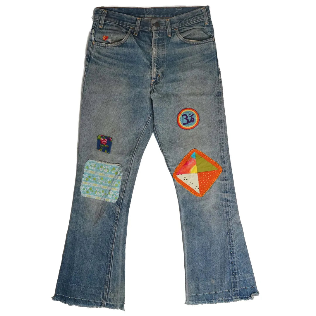 70s「Levis517」custom denim pants|1970年代「リーバイス517」カスタムデニムパンツ