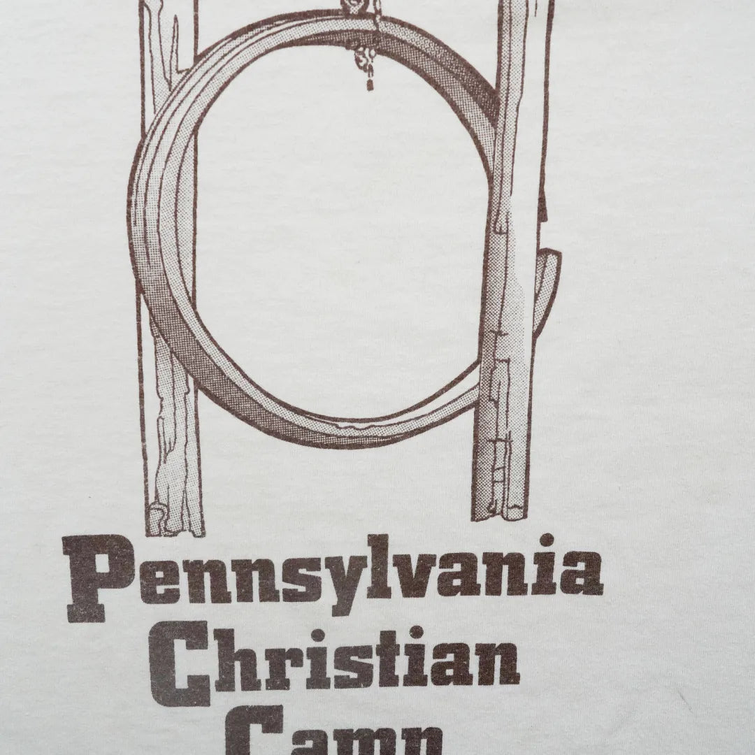 90s「screen stars」pennsylvania christian camp T-shirt|1990年代「スクリーンスターズ」ペンシルベニアクリスチャンキャンプTシャツ