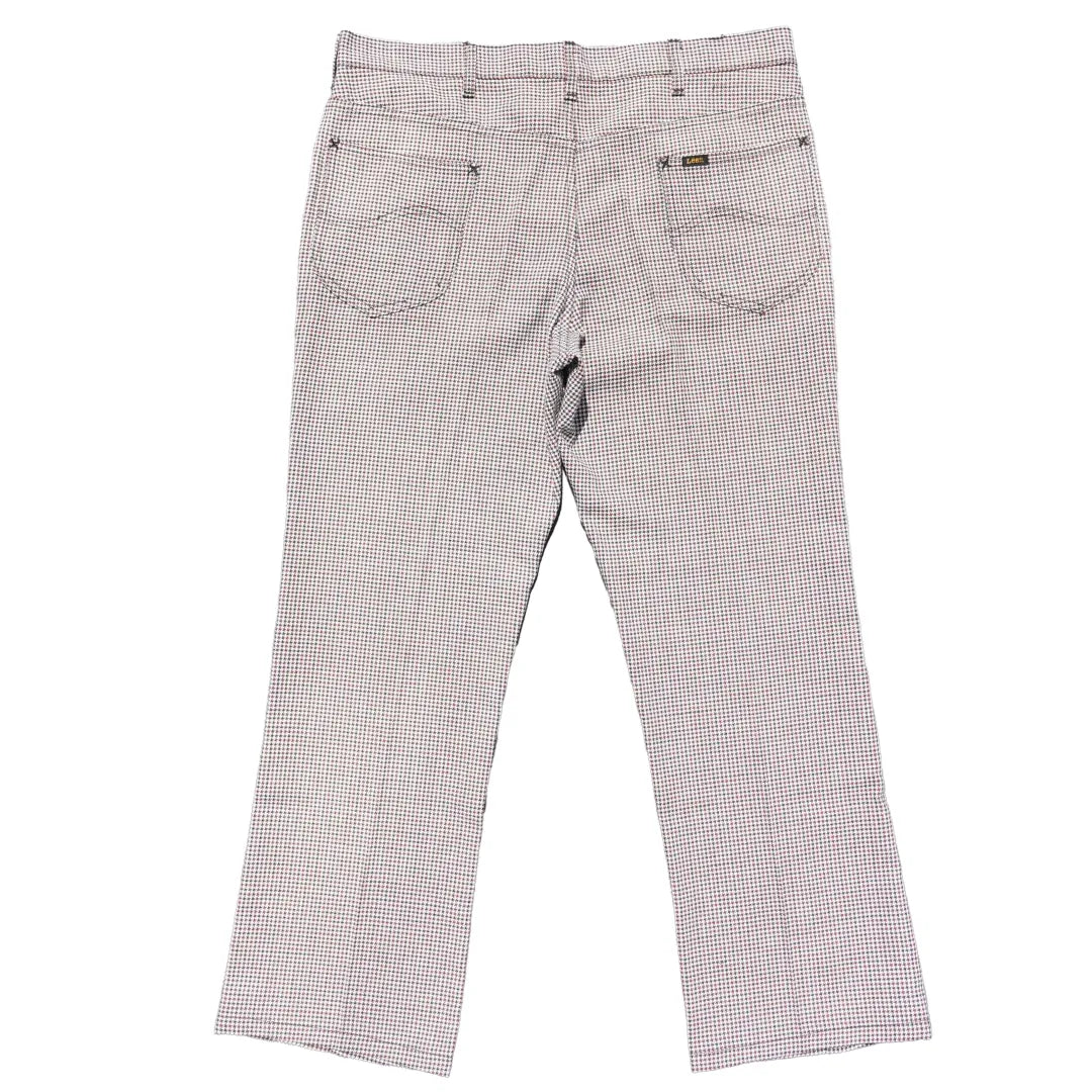 70s「Lee」Houndstooth pattern pants|1970年代「リー」千鳥柄パンツ